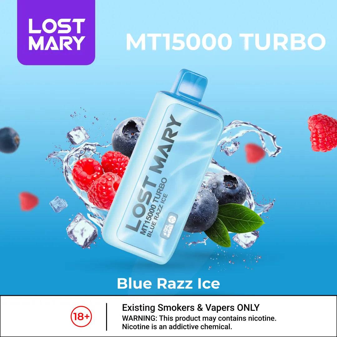 Lost Mary MT15000 Turbo (2% Nicotine) 15000 Puffs Disposable Vape