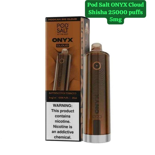Pod Salt Onyx Cloud Shisha 25000 Puffs Disposable Vape in Dubai