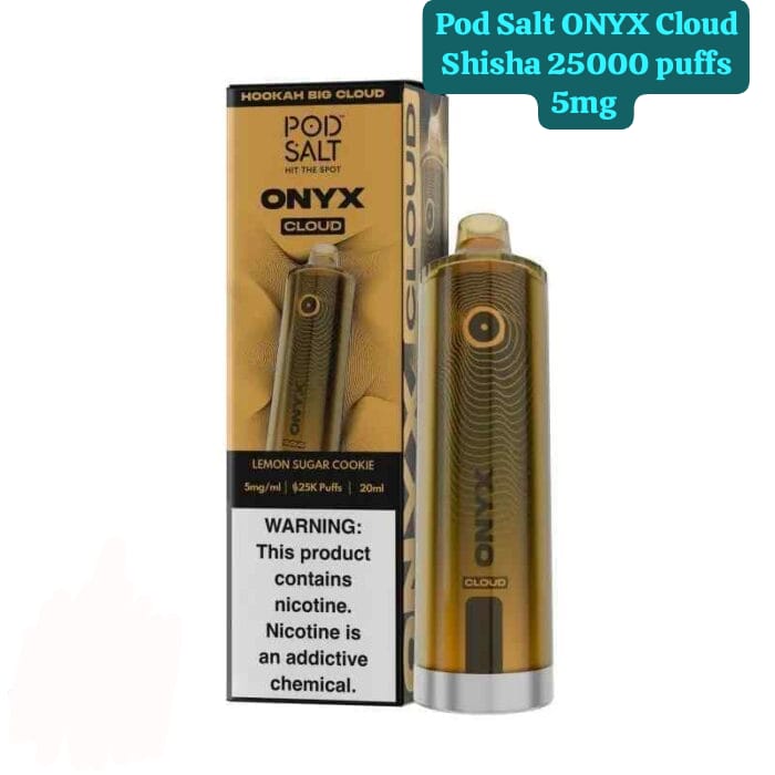 Pod Salt Onyx Cloud Shisha 25000 Puffs Disposable Vape in Dubai