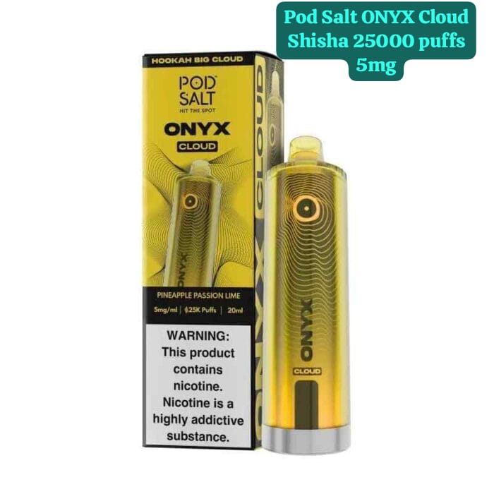 Pod Salt Onyx Cloud Shisha 25000 Puffs Disposable Vape in Dubai