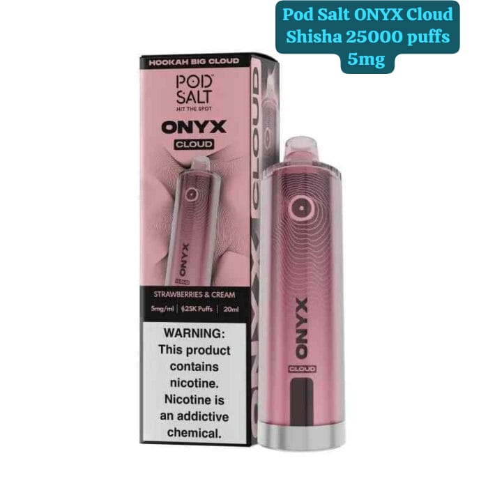 Pod Salt Onyx Cloud Shisha 25000 Puffs Disposable Vape in Dubai