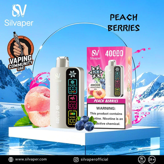 SILVAPER 4 Mode Adjustable Ice 40000 Puffs Disposable Vape
