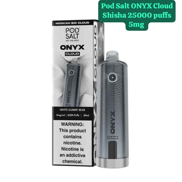 Pod Salt Onyx Cloud Shisha 25000 Puffs Disposable Vape in Dubai