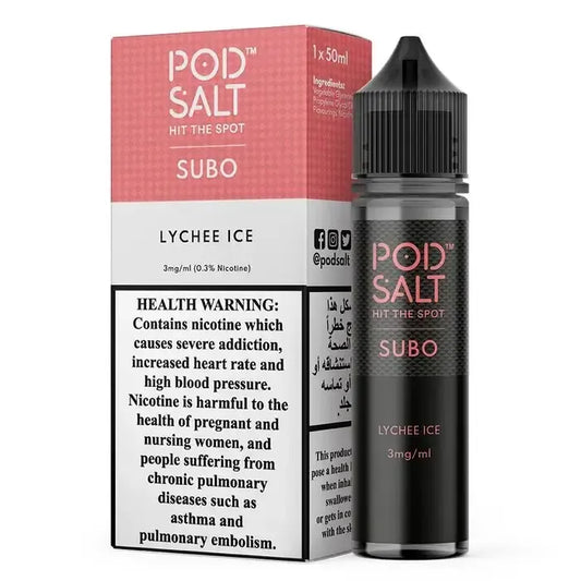 Pod Salt Subo 50ML E-Juice 3MG in Dubai