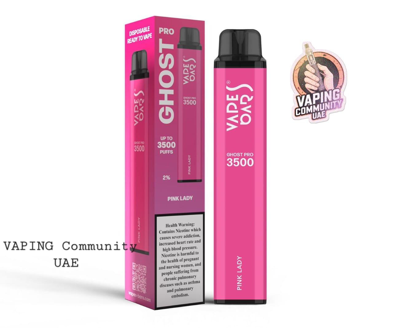 Vape Bar Ghost Pro 3500 Puffs Best Price in Dubai