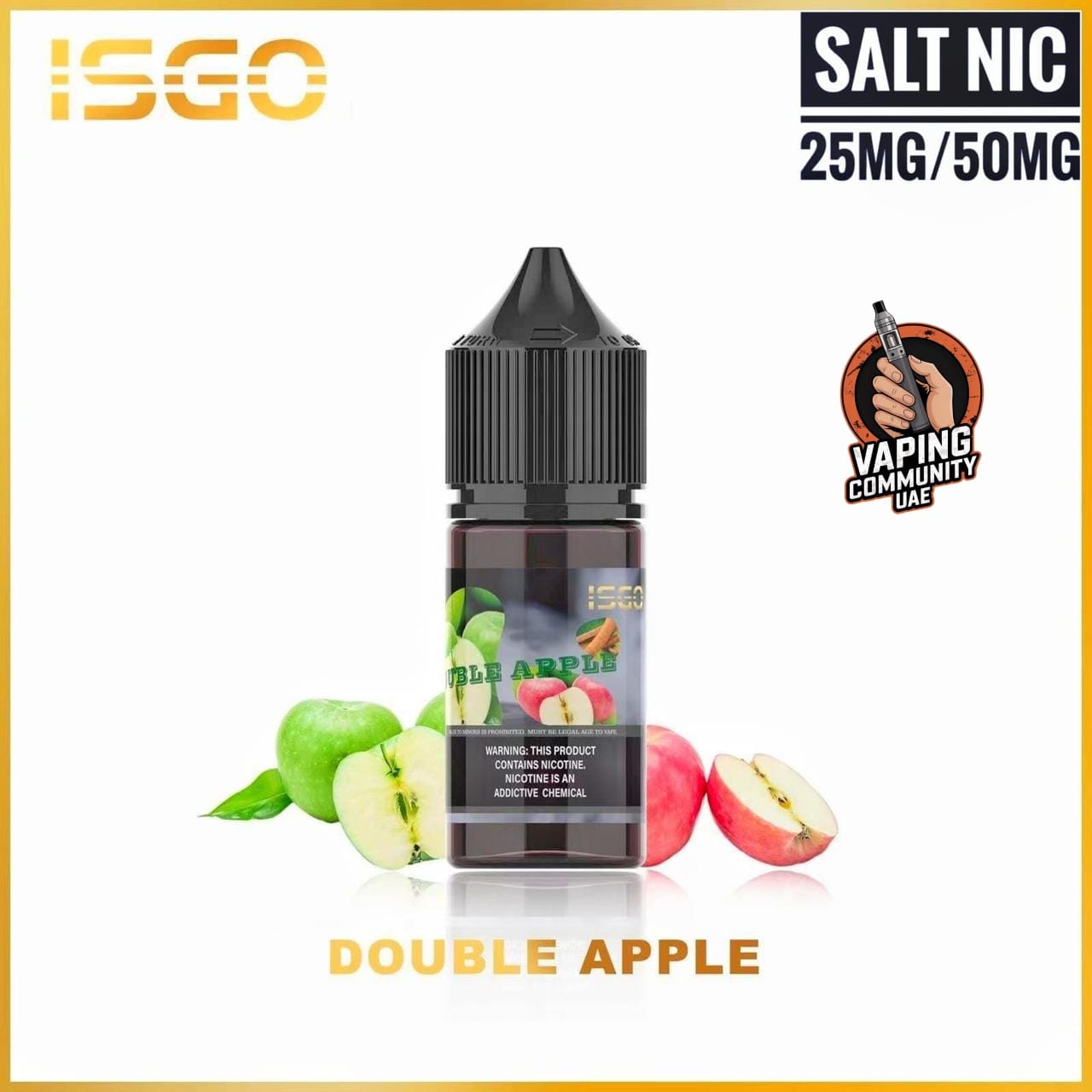 ISGO 30mg & 50mg Salt Nicotine 30ml