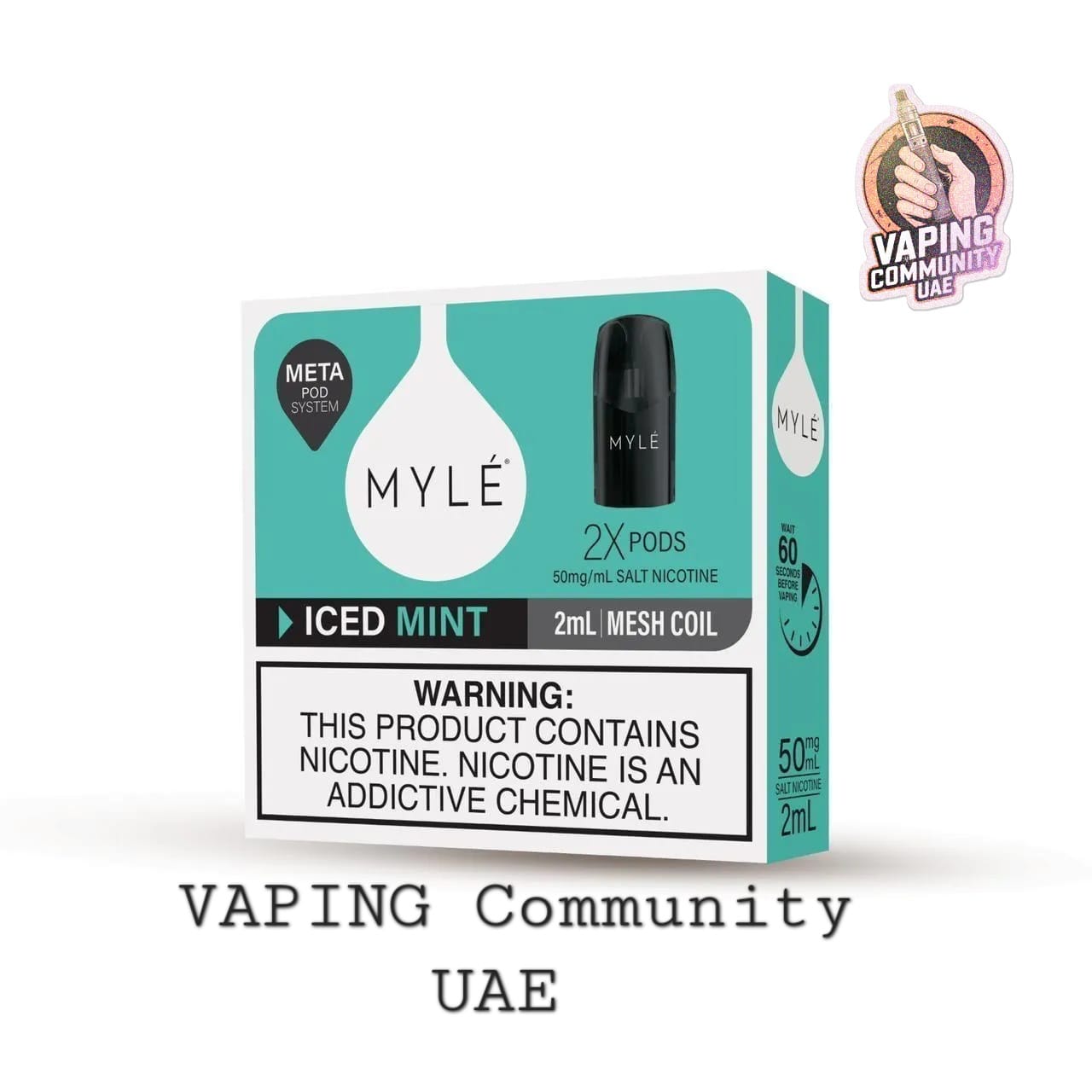 Myle V5 meta pod Best pod For smoke Now available In UAE 2023