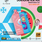 Elf Bar JoinOne Ice Kit packaging with watermelon ice flavor on a colorful background