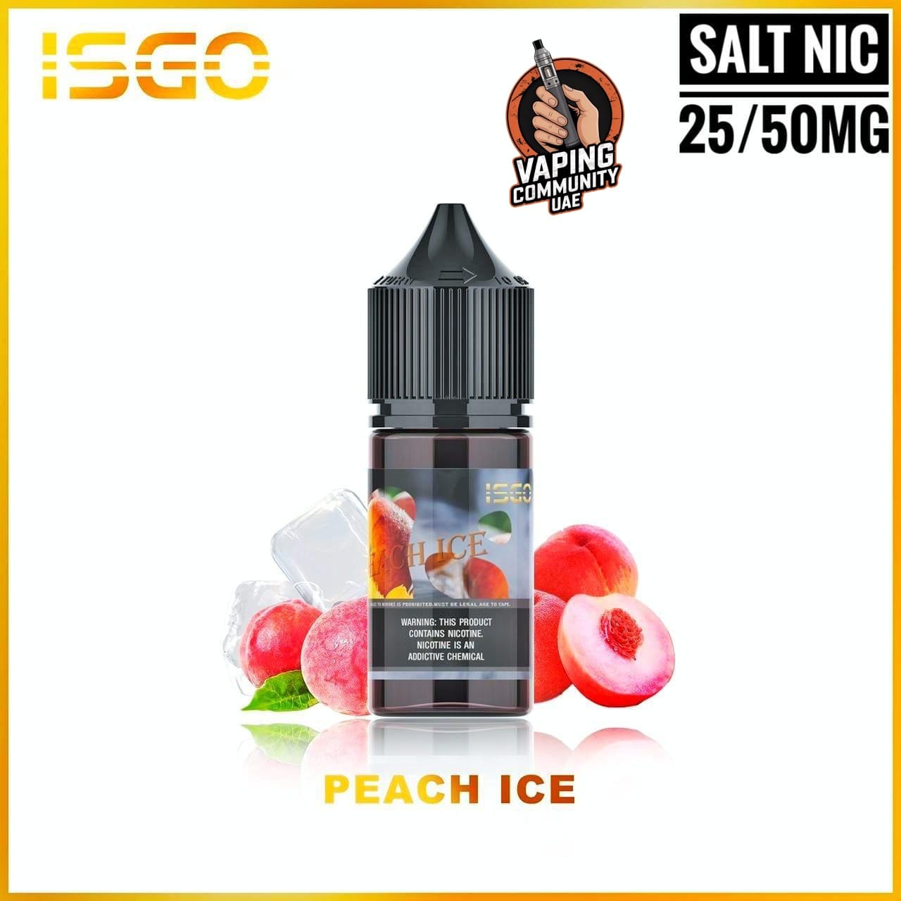 ISGO 30mg & 50mg Salt Nicotine 30ml
