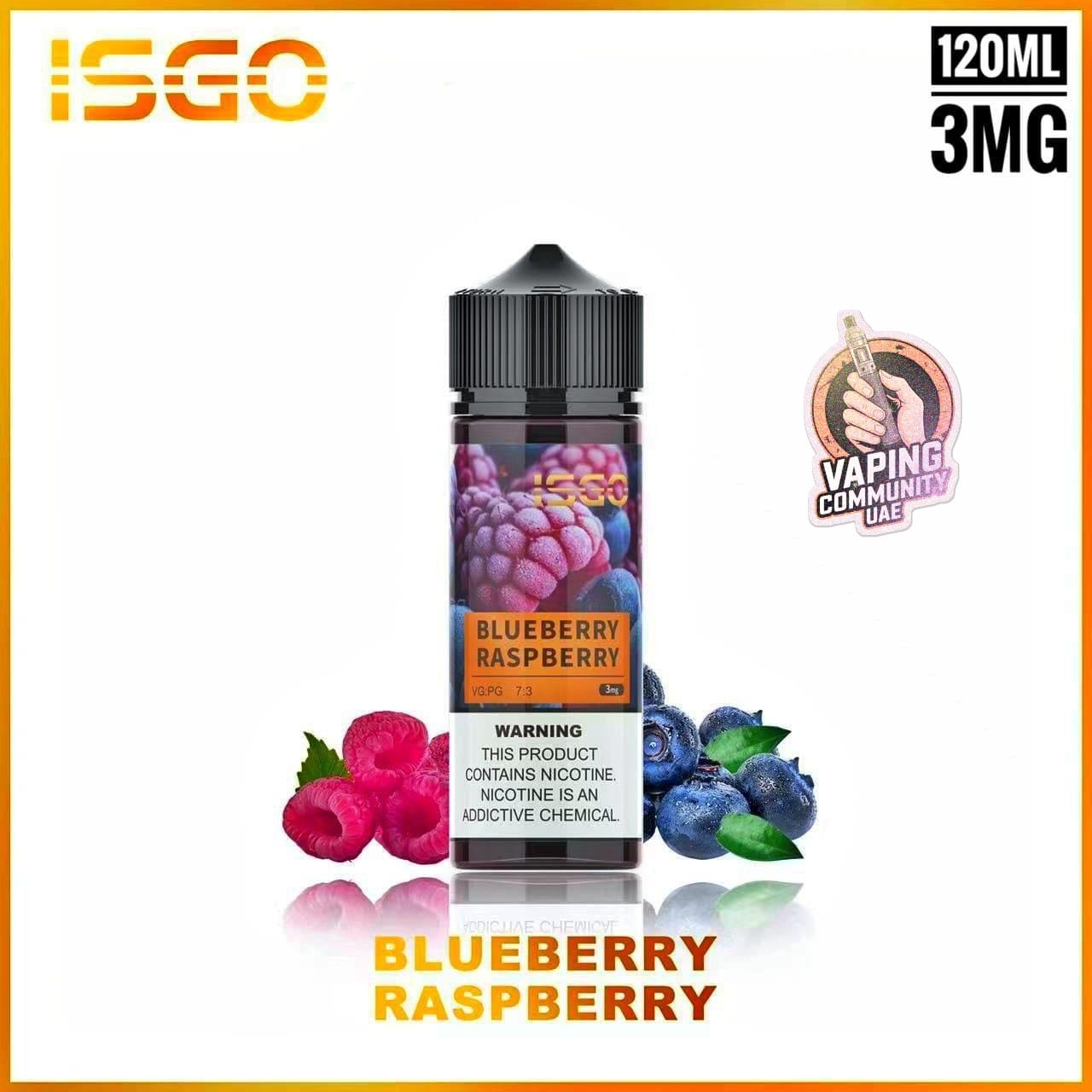 ISGO 120ml E-Liquid 3mg Vape Juice
