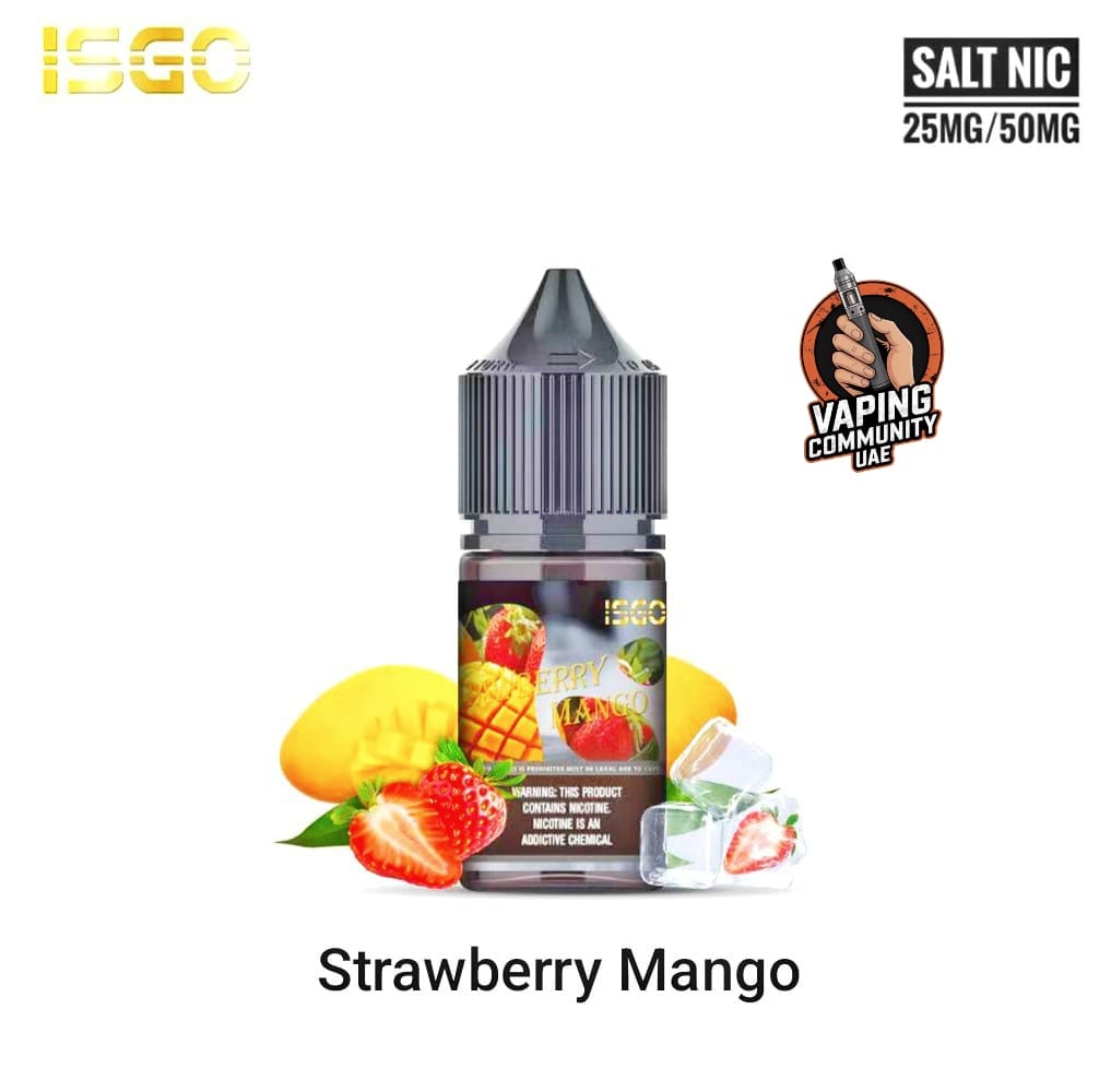ISGO 30mg & 50mg Salt Nicotine 30ml