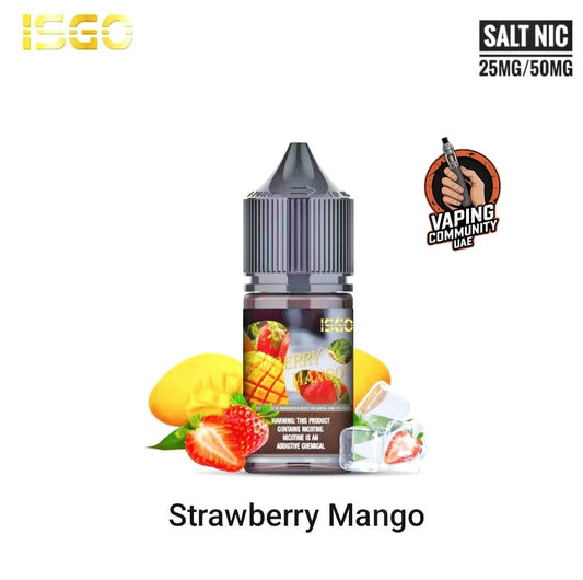 ISGO 30mg & 50mg Salt Nicotine 30ml
