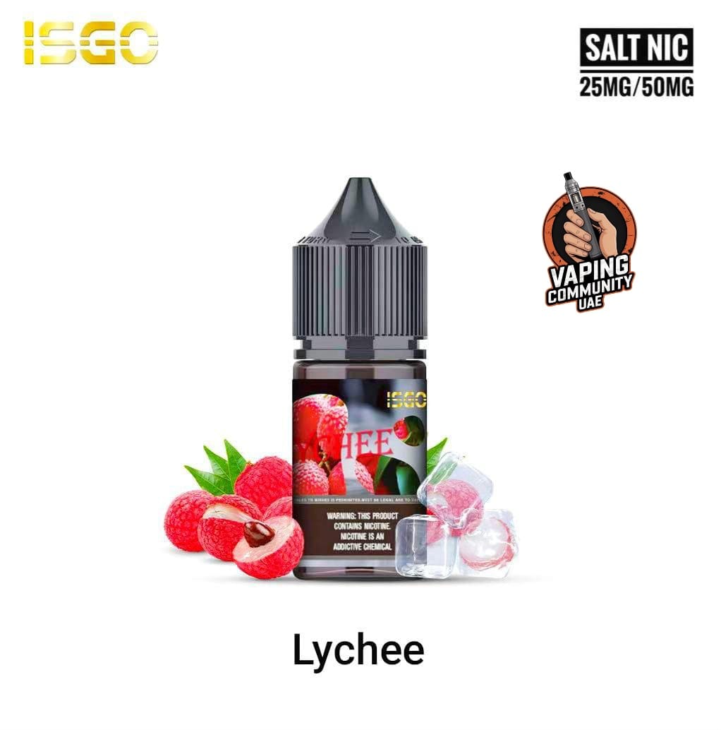 ISGO 30mg & 50mg Salt Nicotine 30ml