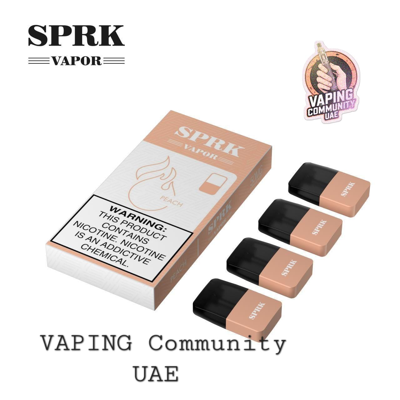SPRK VAPOR Replacement Vape Pods in Dubai