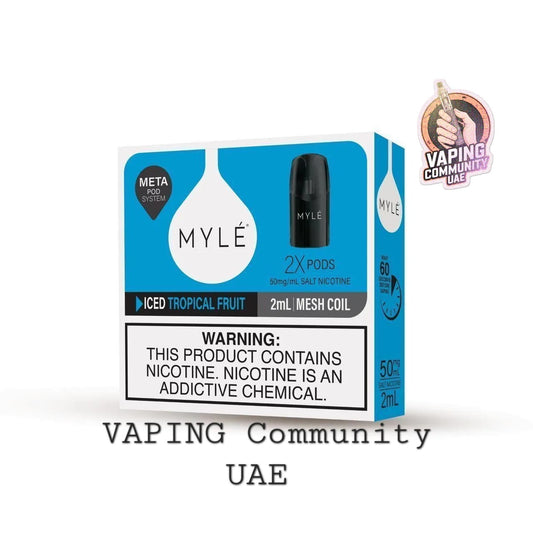 Myle V5 meta pod Best pod For smoke Now available In UAE 2023