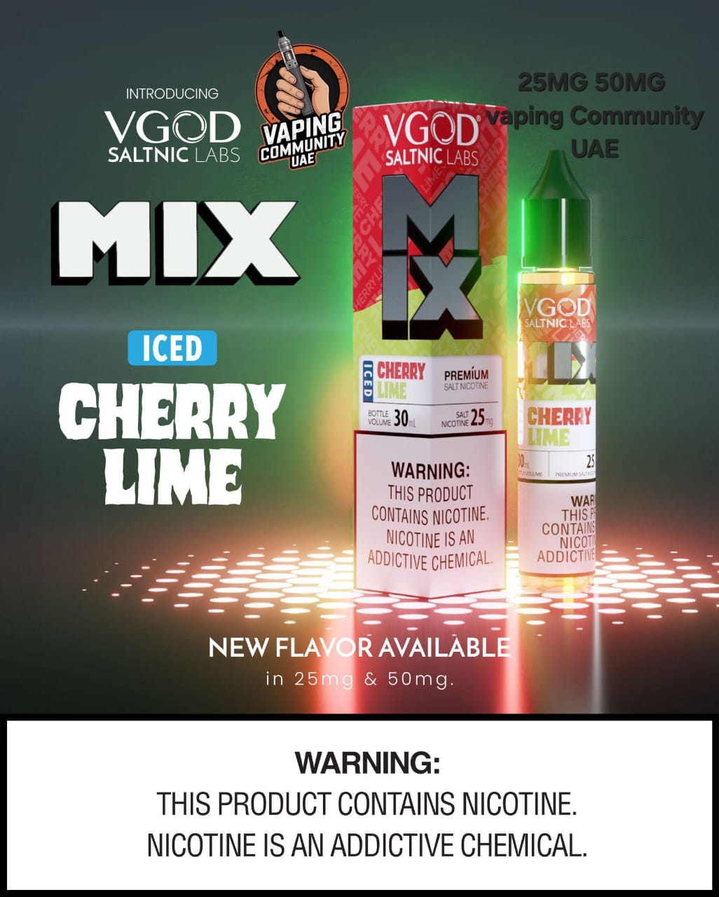 VGOD Iced Mix Series Salt Nic E-Liquid 30ml