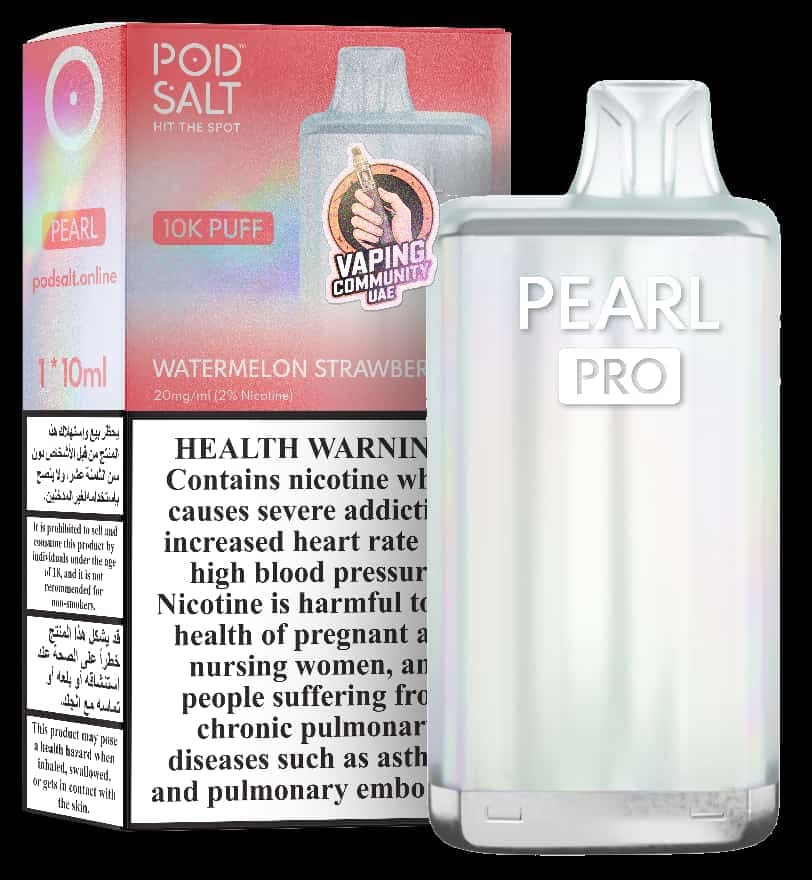 Pod Salt Pearl Pro 10000 Puffs Disposable Vape in UAE