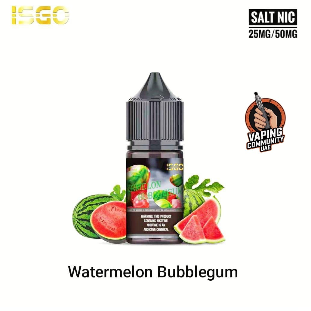 ISGO 30mg & 50mg Salt Nicotine 30ml