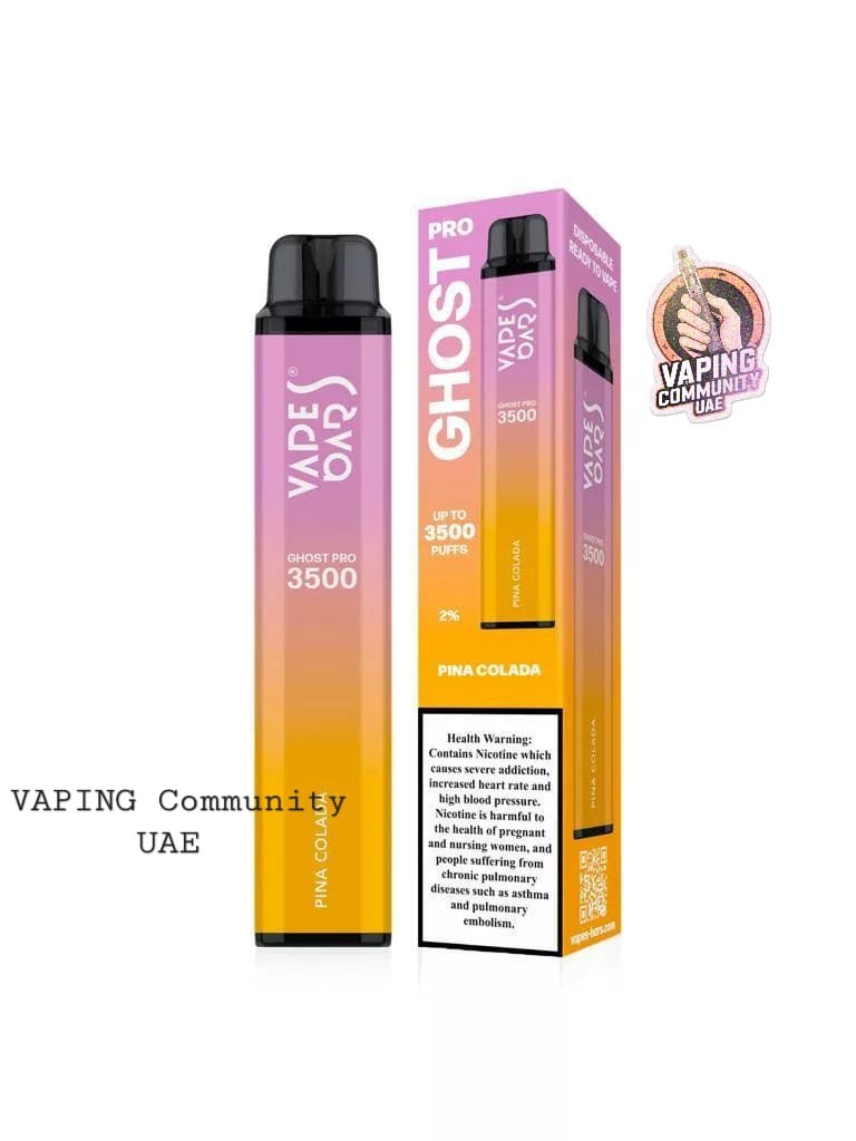 Vape Bar Ghost Pro 3500 Puffs Best Price in Dubai
