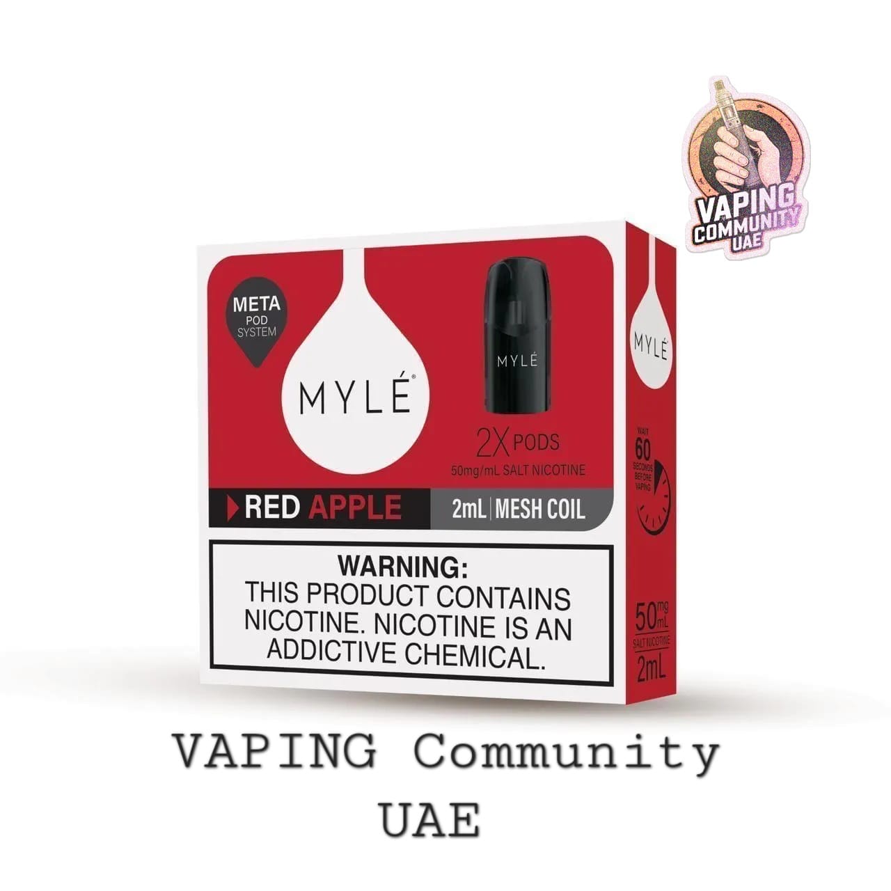 Myle V5 meta pod Best pod For smoke Now available In UAE 2023