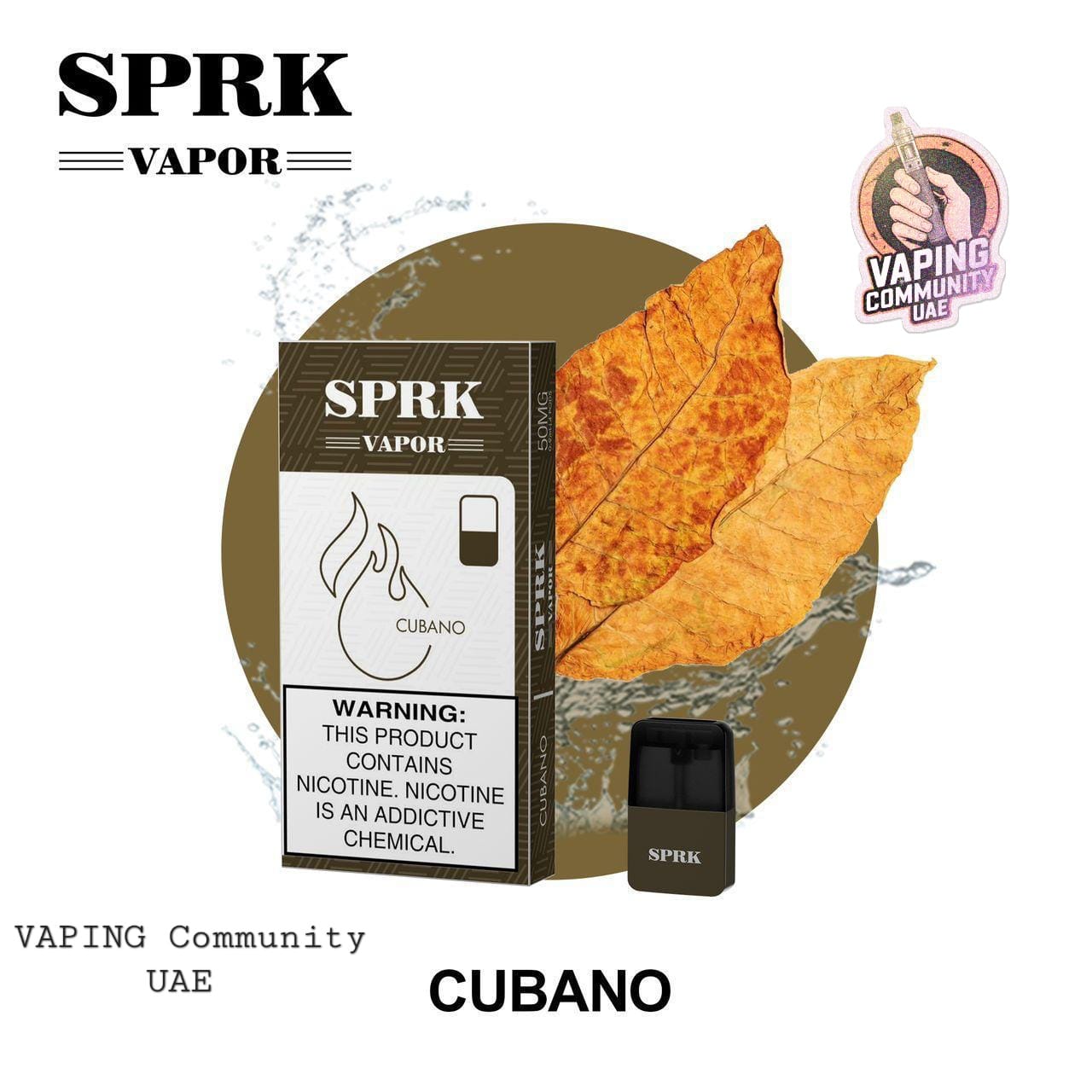 SPRK VAPOR Replacement Vape Pods in Dubai