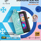Elf Bar JoinOne Ice Kit packaging with blueberry ice flavor on a colorful background