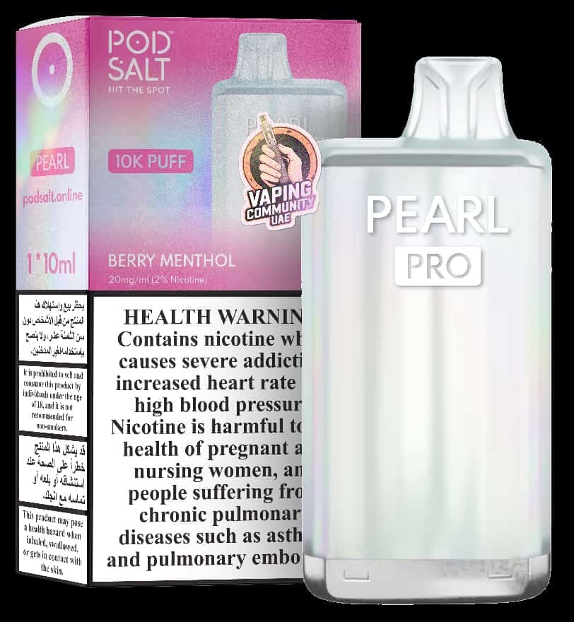Pod Salt Pearl Pro 10000 Puffs Disposable Vape in UAE