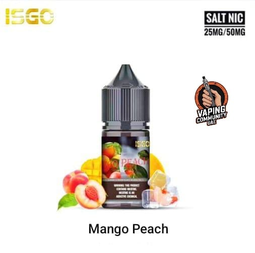 ISGO 30mg & 50mg Salt Nicotine 30ml