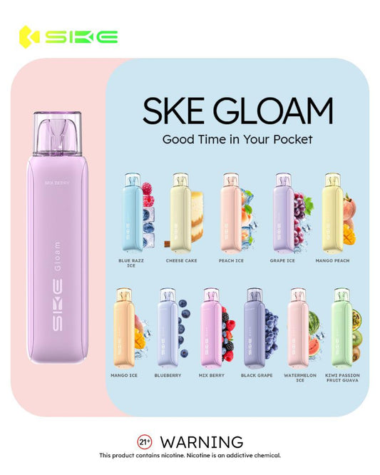 SKE Gloam 5000 Puffs Disposable Vape in Dubai