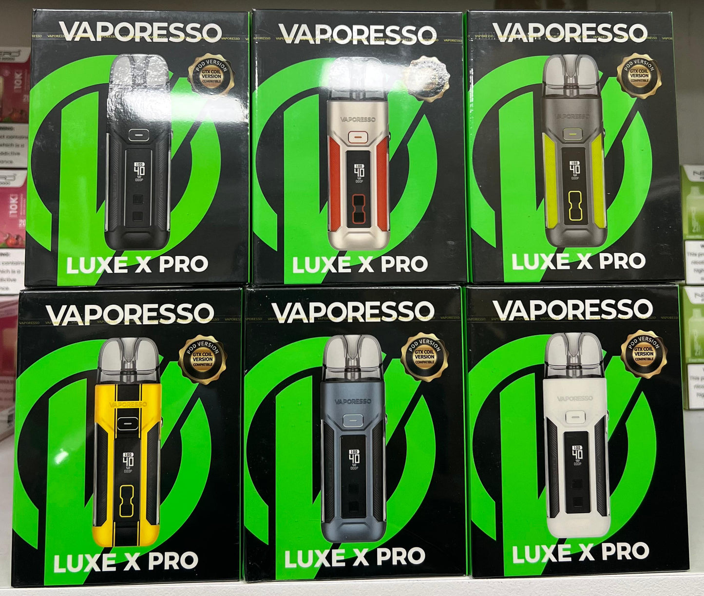 Vaporesso Luxe X Pro Pod Kit Now In Dubai, UAE