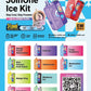 Advertisement for JoinOne Ice Kit with vape devices and flavor options on a blue background.