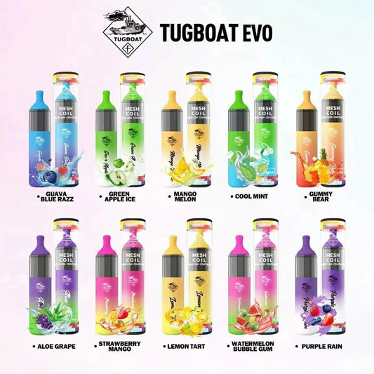 Tugboat EVO 4500 Puffs Disposable Vape in Dubai