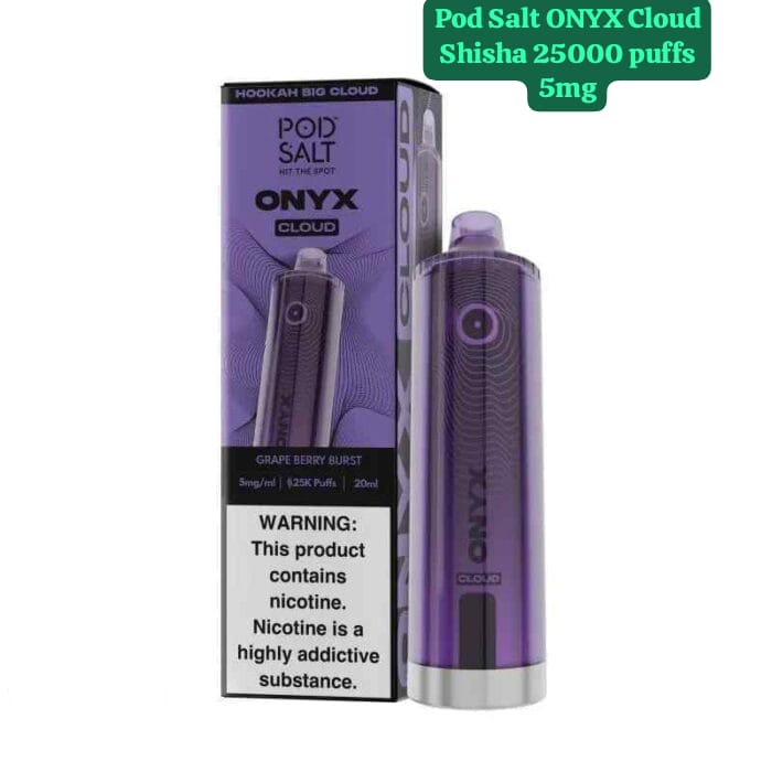 Pod Salt Onyx Cloud Shisha 25000 Puffs Disposable Vape in Dubai