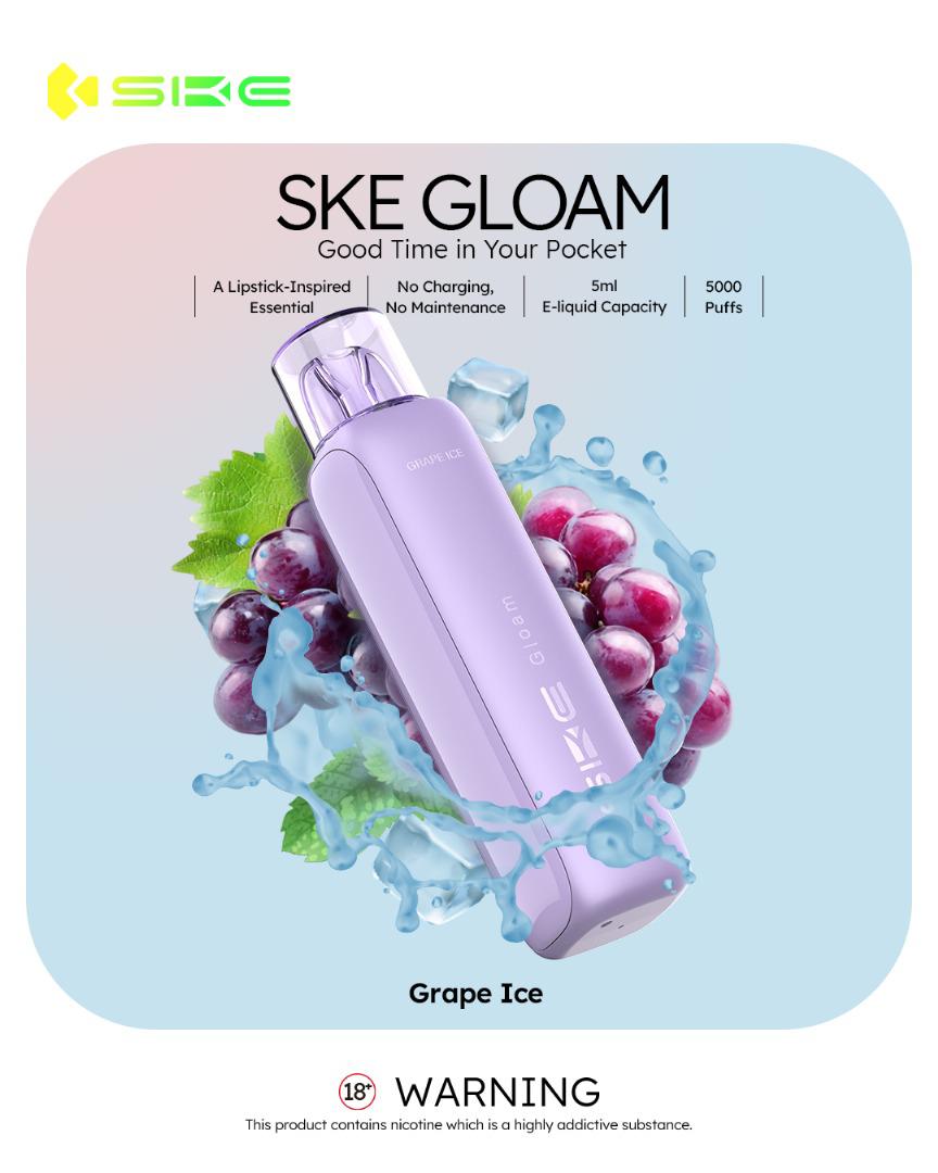 SKE Gloam 5000 Puffs Disposable Vape in Dubai