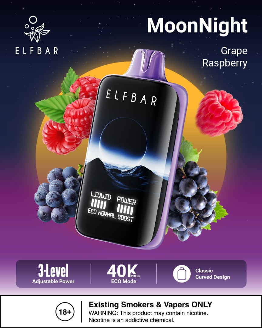 ELF BAR Moon Night 40000 Puffs Disposable Vape in UAE
