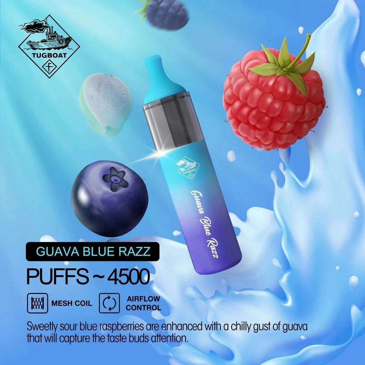 Tugboat EVO 4500 Puffs Disposable Vape in Dubai