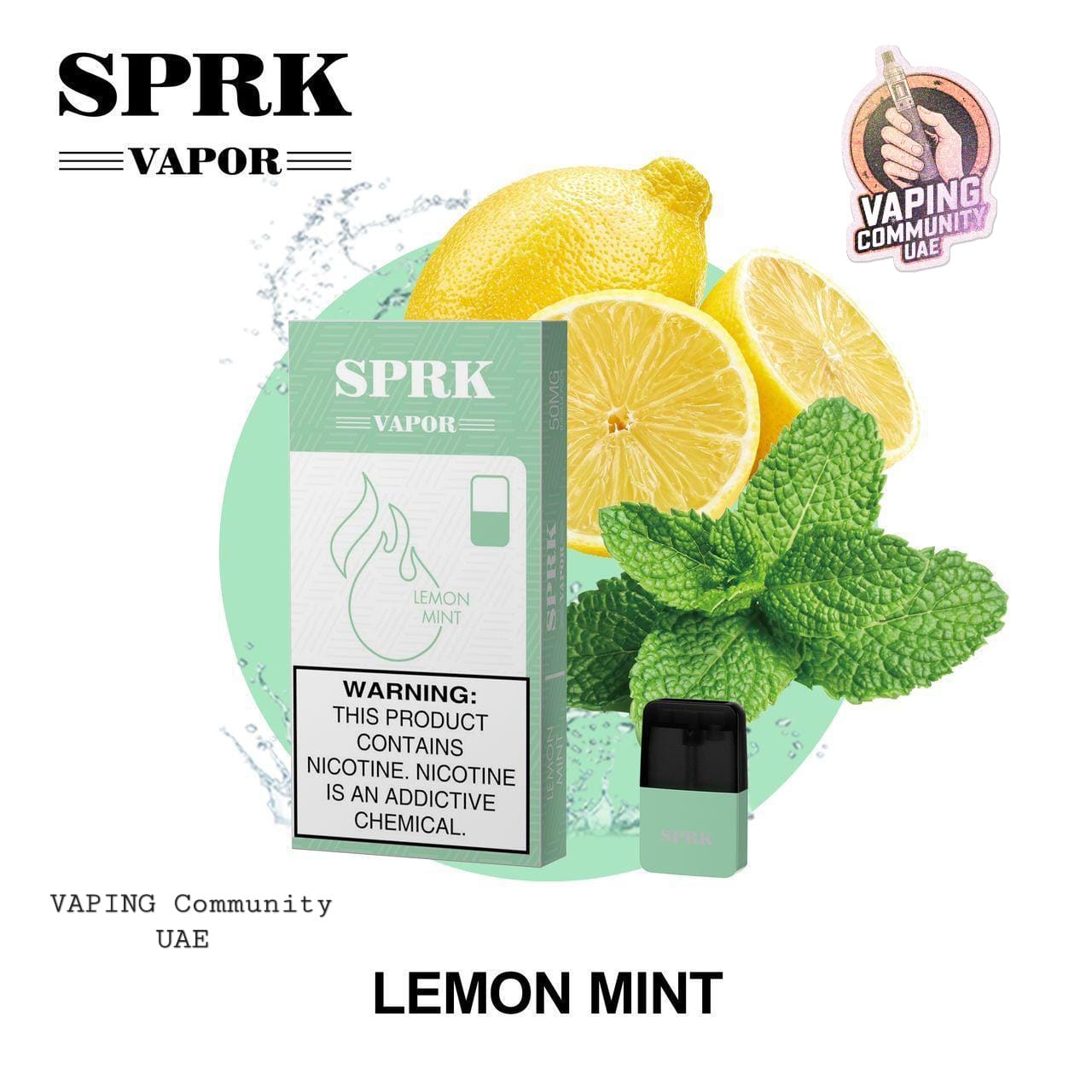 SPRK VAPOR Replacement Vape Pods in Dubai