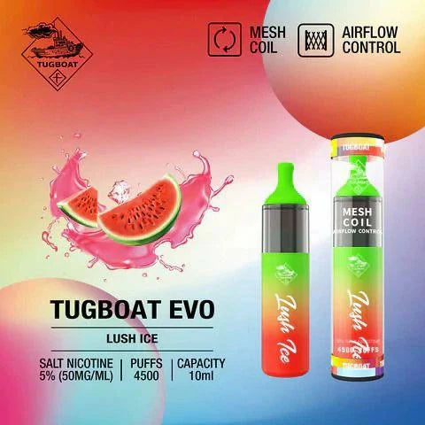 Tugboat EVO 4500 Puffs Disposable Vape in Dubai