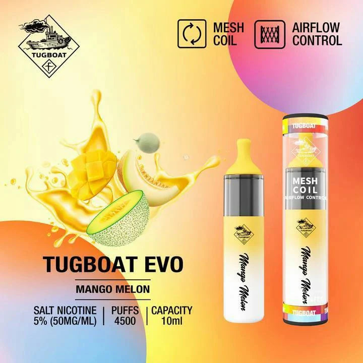 Tugboat EVO 4500 Puffs Disposable Vape in Dubai