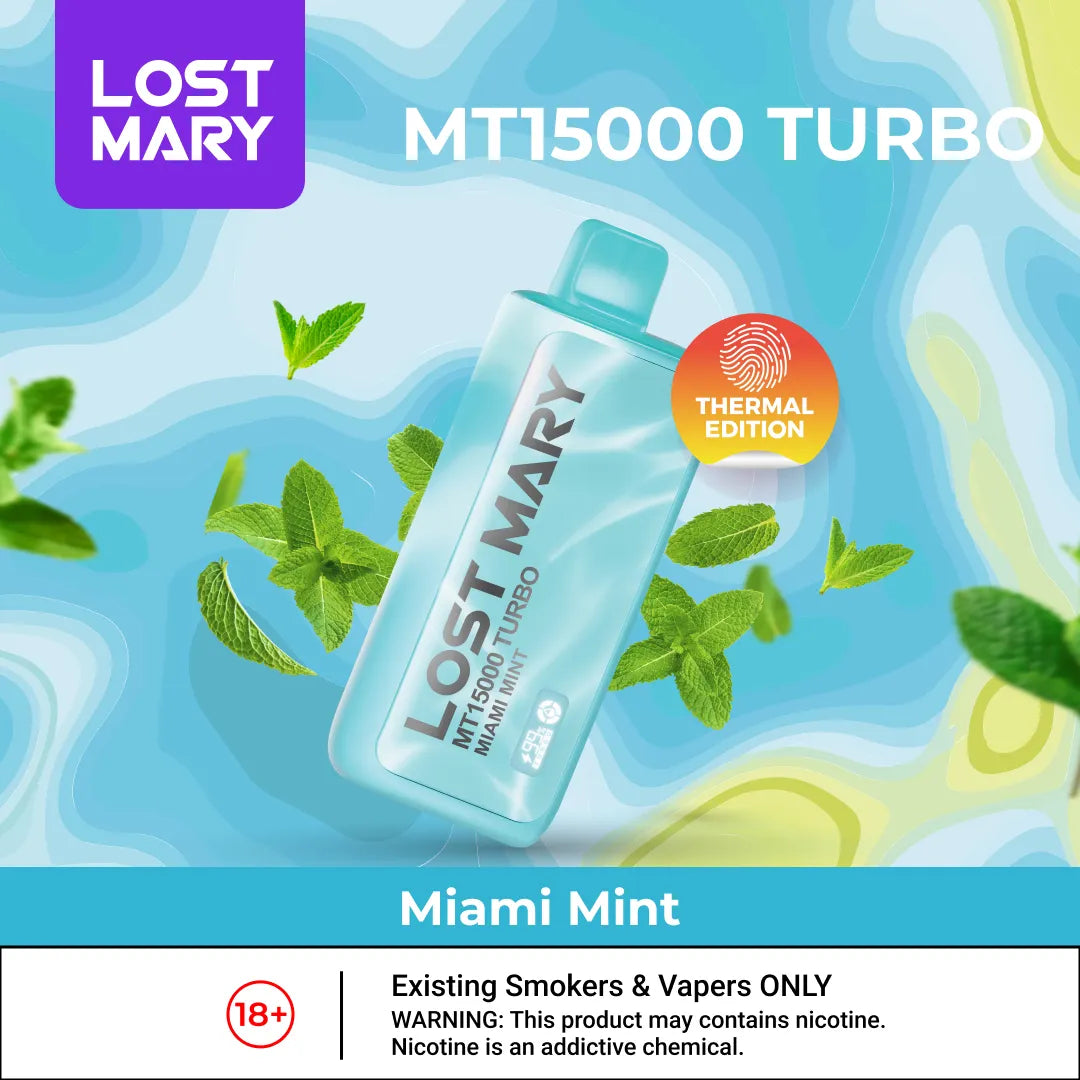Lost Mary MT15000 Turbo (2% Nicotine) 15000 Puffs Disposable Vape