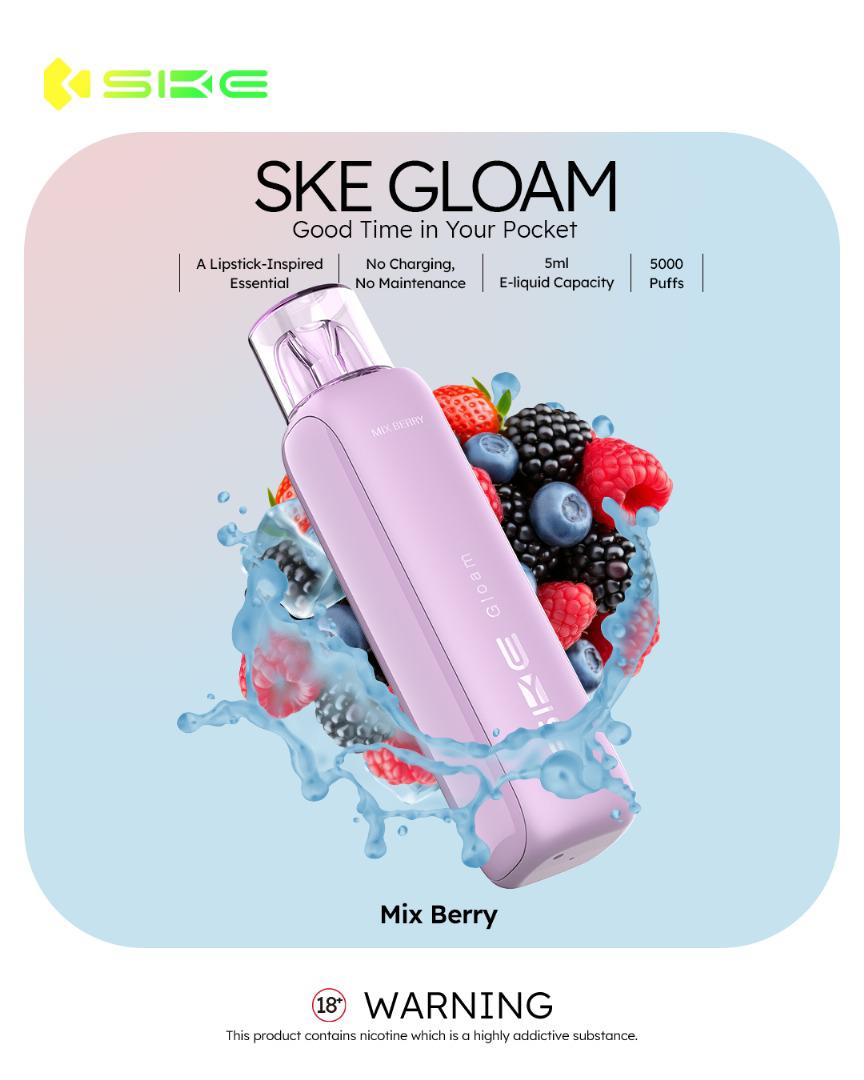 SKE Gloam 5000 Puffs Disposable Vape in Dubai