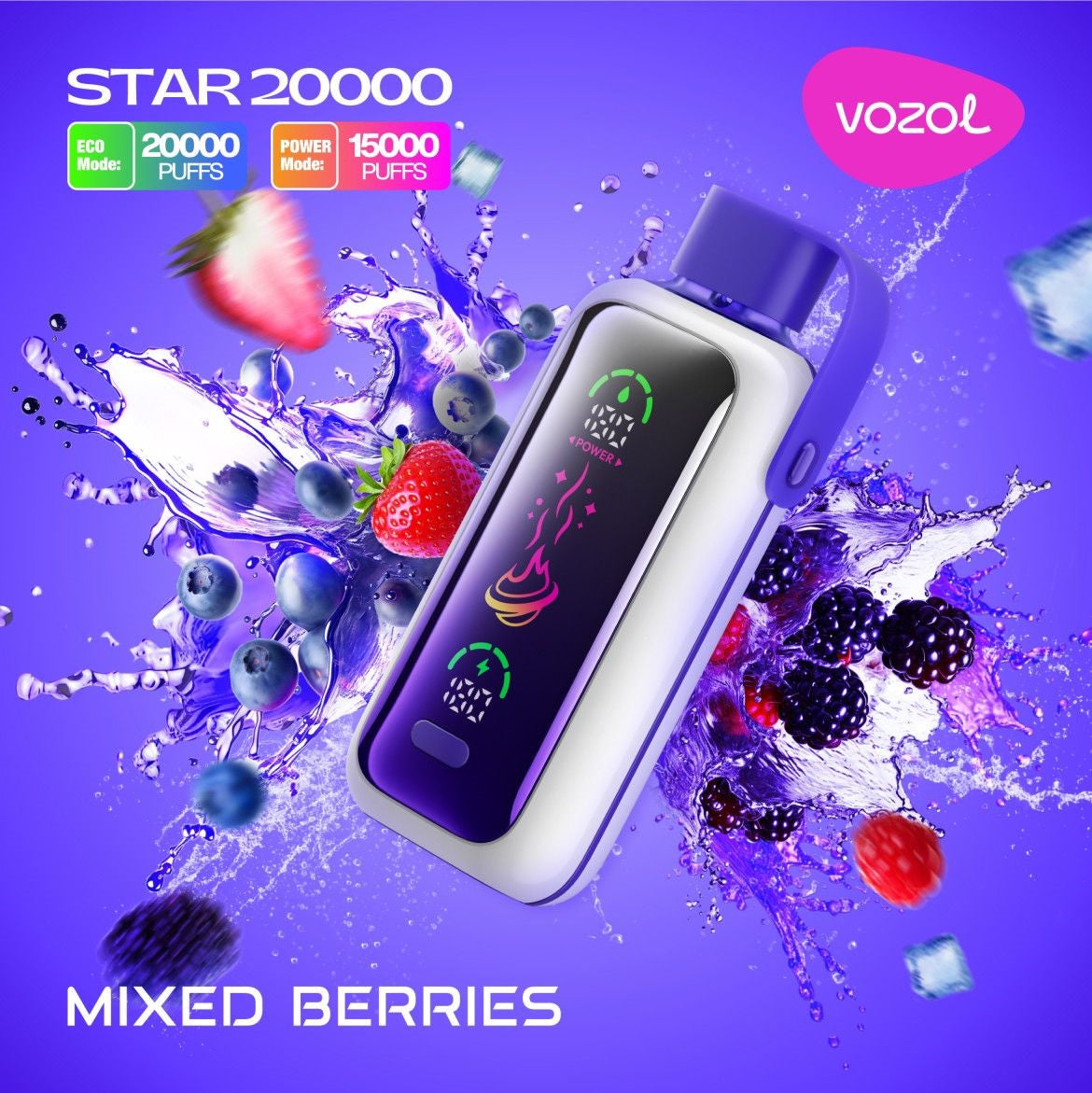 Vozol Star 20000 Puffs Disposable Vape In Dubai, UAE