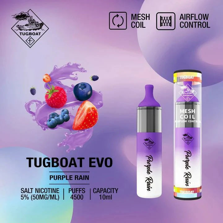 Tugboat EVO 4500 Puffs Disposable Vape in Dubai