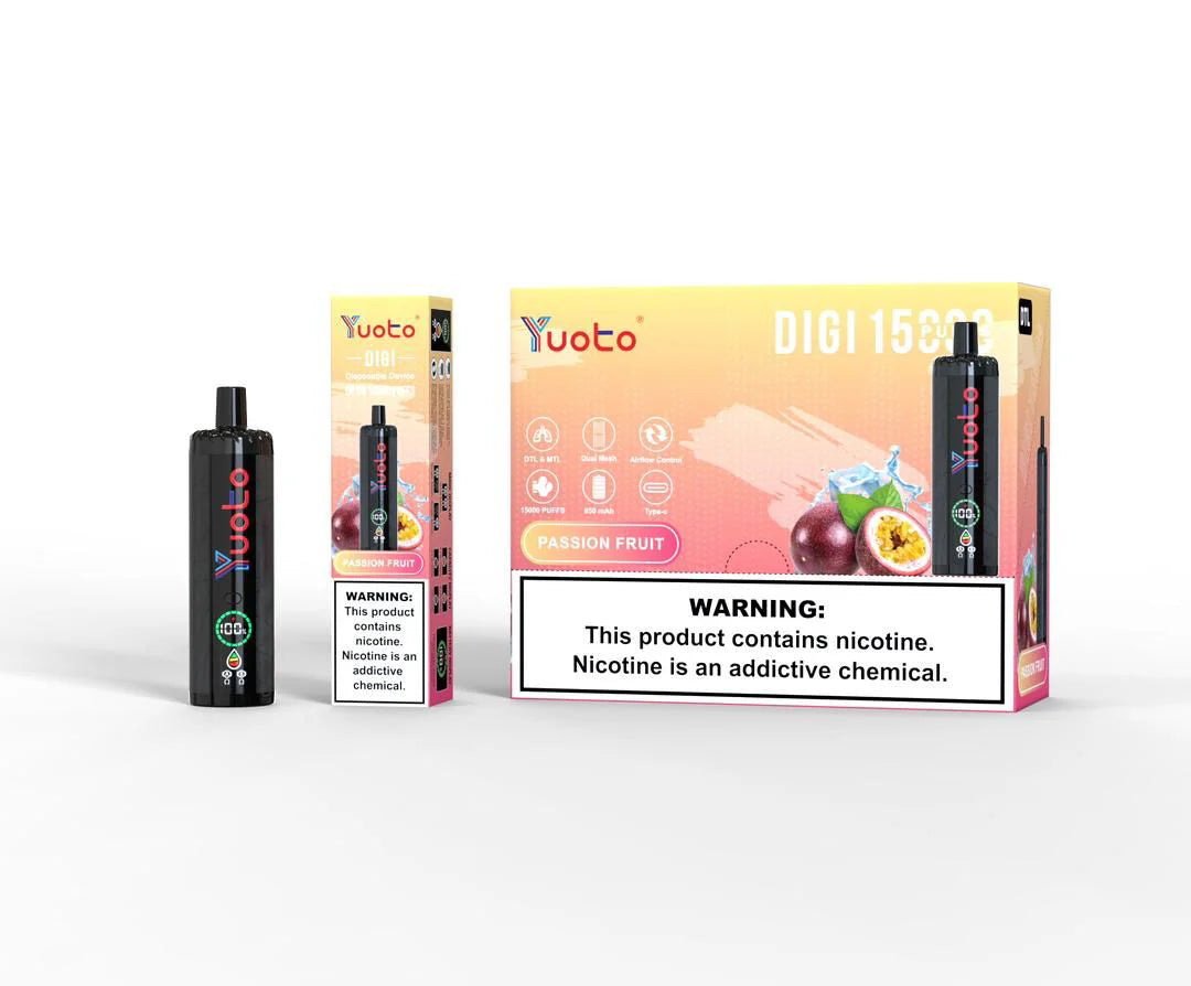 Yuoto DIGI 15000 Puffs Disposable Vape in dubai
