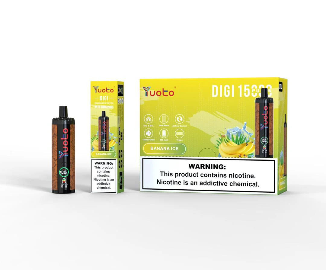 Yuoto DIGI 15000 Puffs Disposable Vape in dubai
