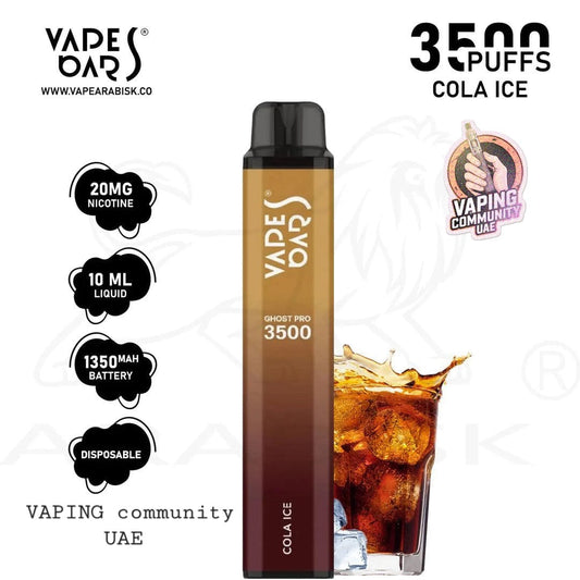 Vape Bar Ghost Pro 3500 Puffs Best Price in Dubai