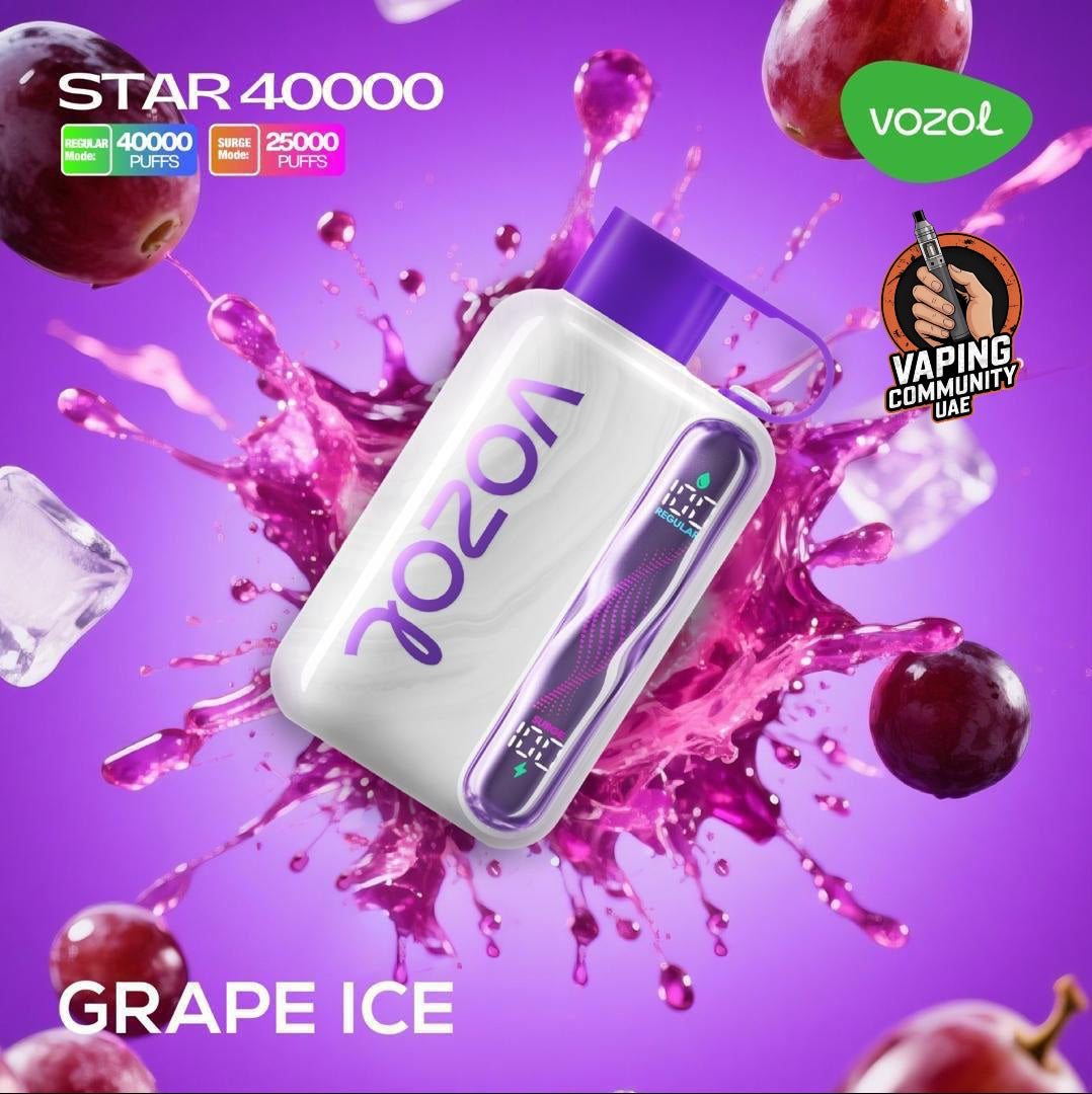 Vozol Star 40000 Puffs Rechargeable Vape In Dubai